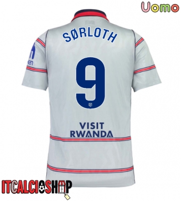 Atletico Madrid Alexander Sorloth #9 Terza Maglia 2026-27 Manica Corta